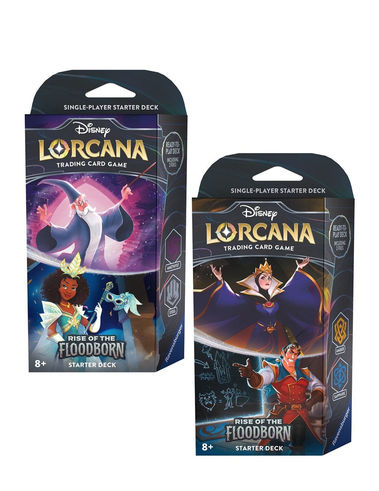 Disney Lorcana: Rise of the Floodborn - Starter Deck - Set of 2 | Impulse Games and Hobbies