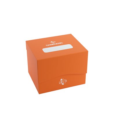 GameGenic Deck Box: Side Holder XL Orange (100CT) | Impulse Games and Hobbies