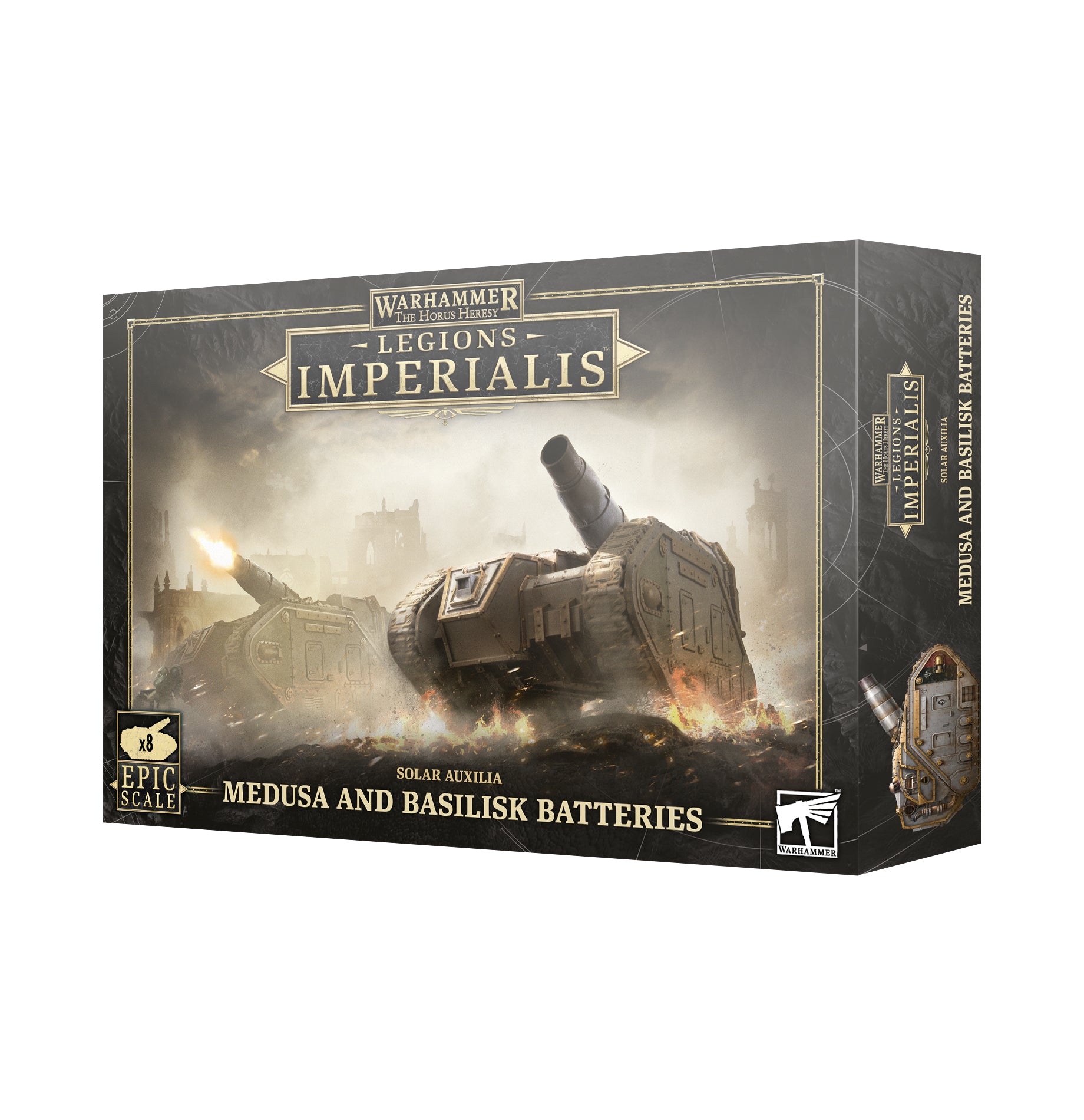 Warhammer LEGIONS IMPERIALIS: SOLAR AUXILIA BASILISKS/MEDUSAS | Impulse Games and Hobbies