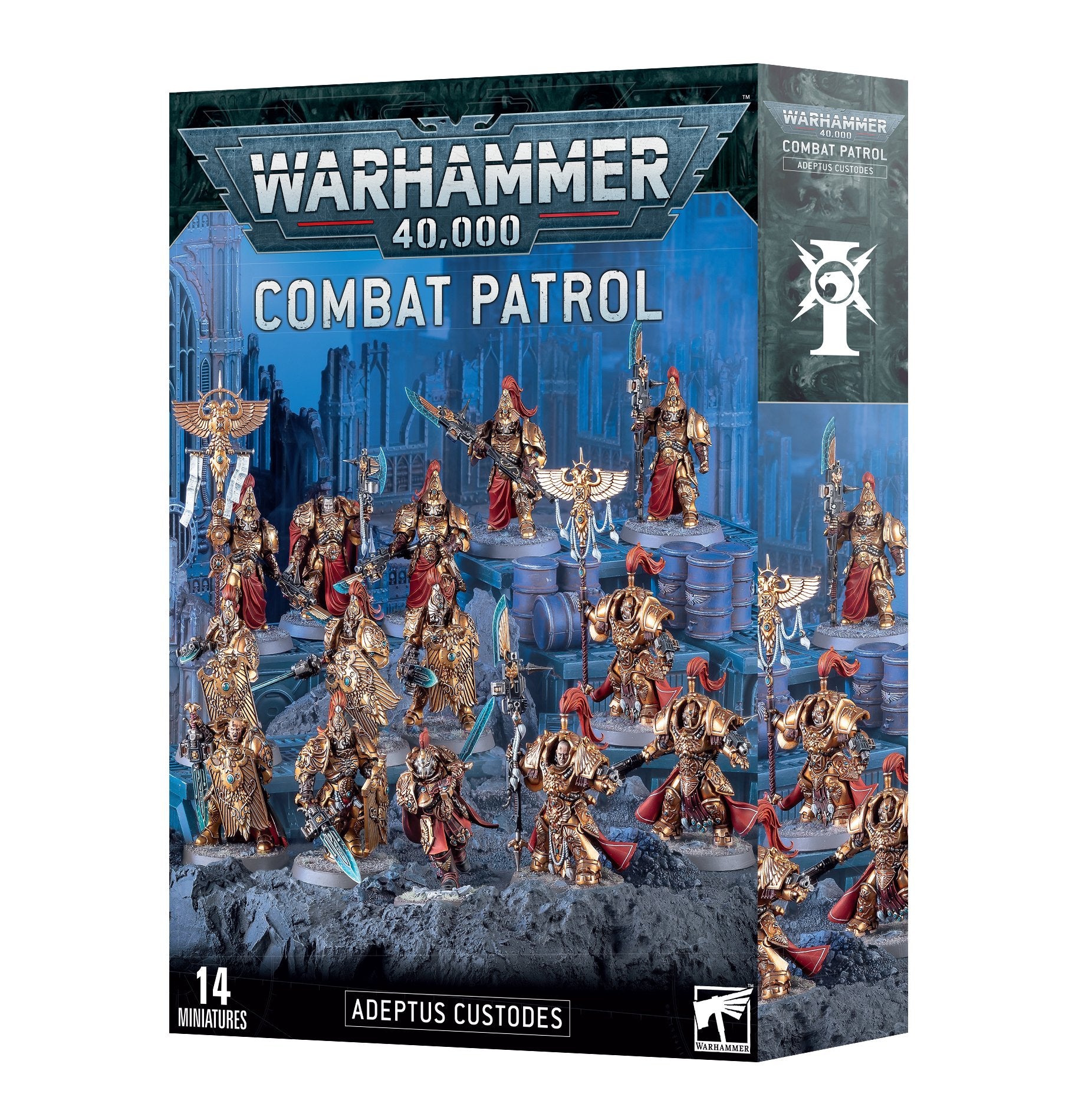 WH40K Combat Patrol: Adeptus Custodes 10th Edition | Impulse Games and Hobbies