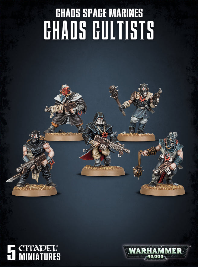 WH40K CHAOS CULTISTS | Impulse Games and Hobbies