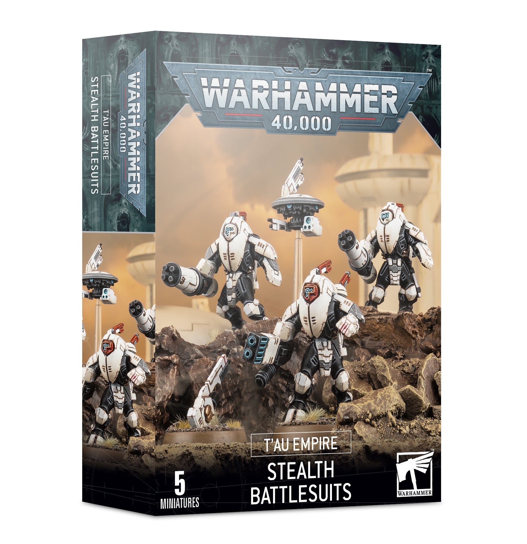 WH40K T'au Empire XV25 Stealth Battlesuits | Impulse Games and Hobbies