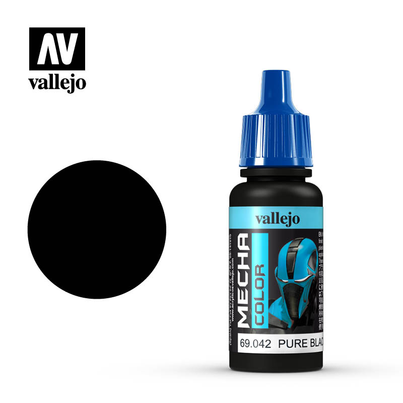 Vallejo Mecha Colour PURE BLACK | Impulse Games and Hobbies