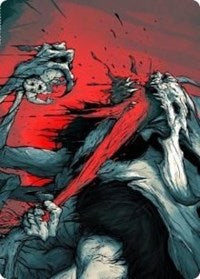 Vorinclex, Monstrous Raider 2 Art Card [Kaldheim: Art Series] | Impulse Games and Hobbies