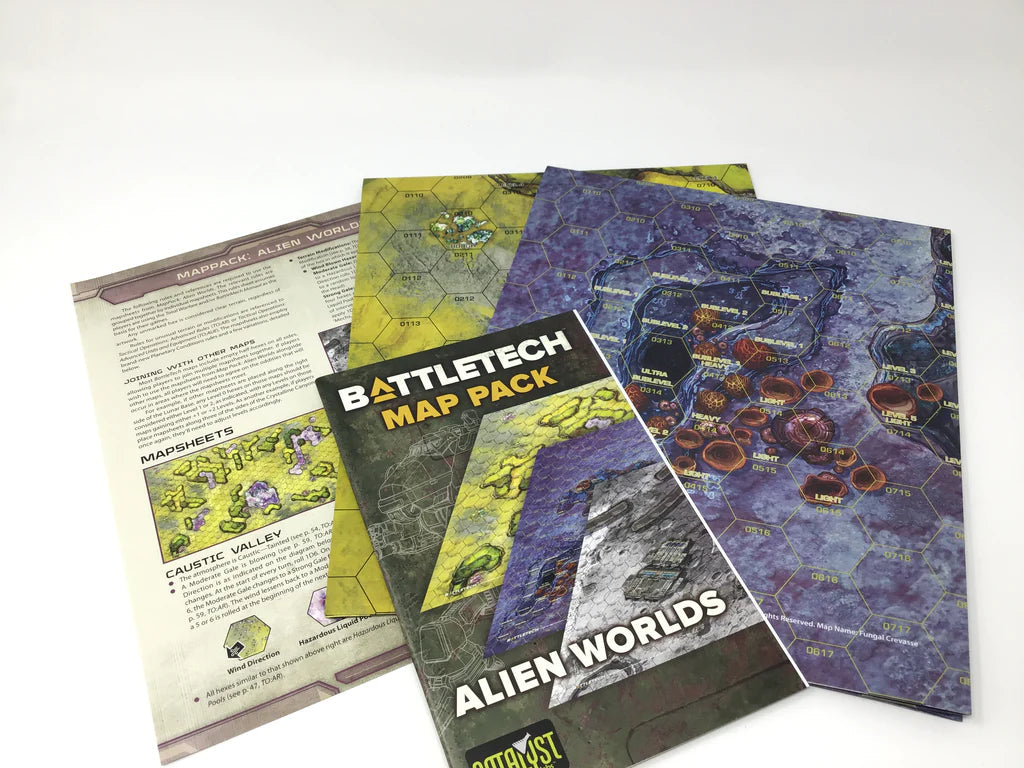 BATTLETECH MAP PACK ALIEN WORLDS | Impulse Games and Hobbies