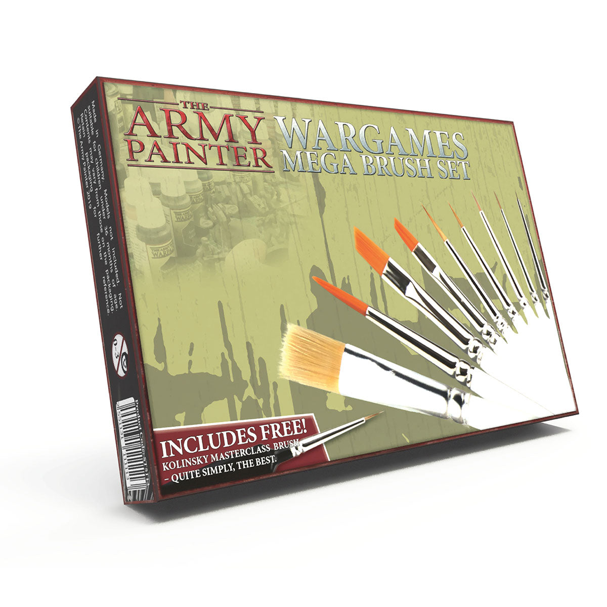 Army Painter: Wargames Mega Brush Set | Impulse Games and Hobbies