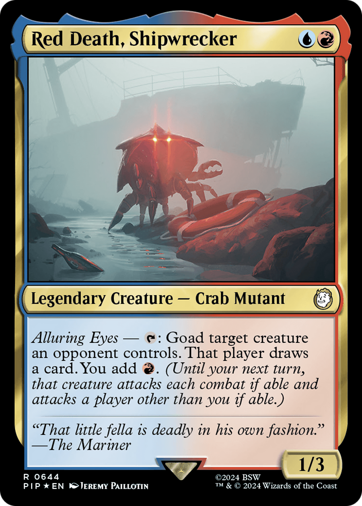 Red Death, Shipwrecker (Surge Foil) [Fallout] | Impulse Games and Hobbies
