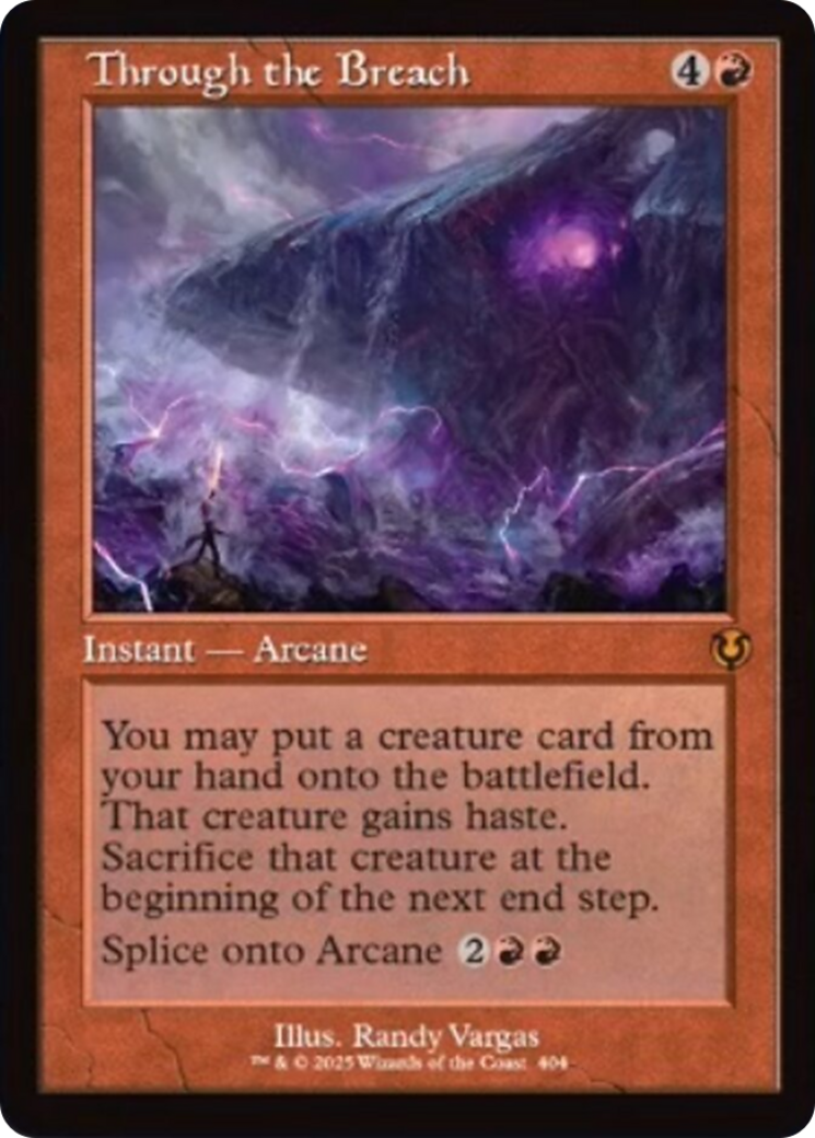 Through the Breach (Retro Frame) [Innistrad Remastered] | Impulse Games and Hobbies