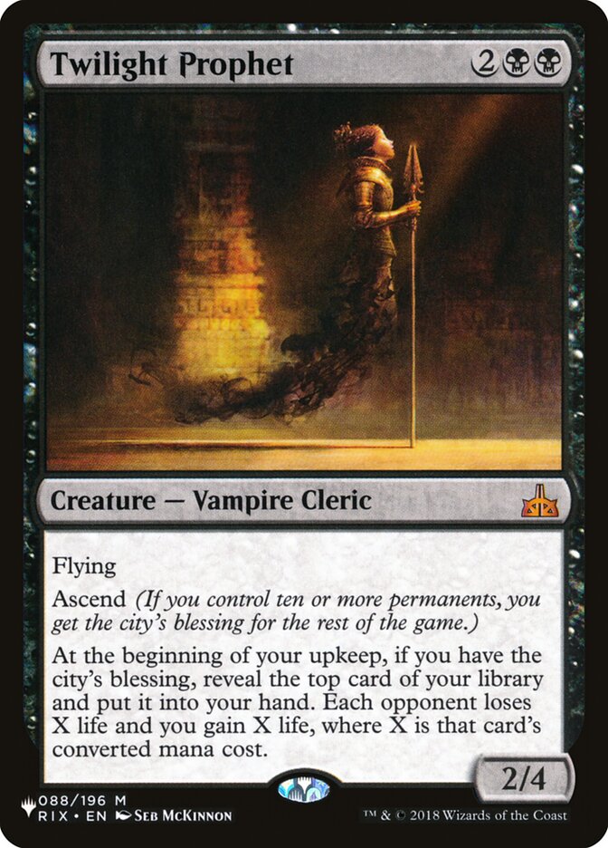 Twilight Prophet [The List] | Impulse Games and Hobbies