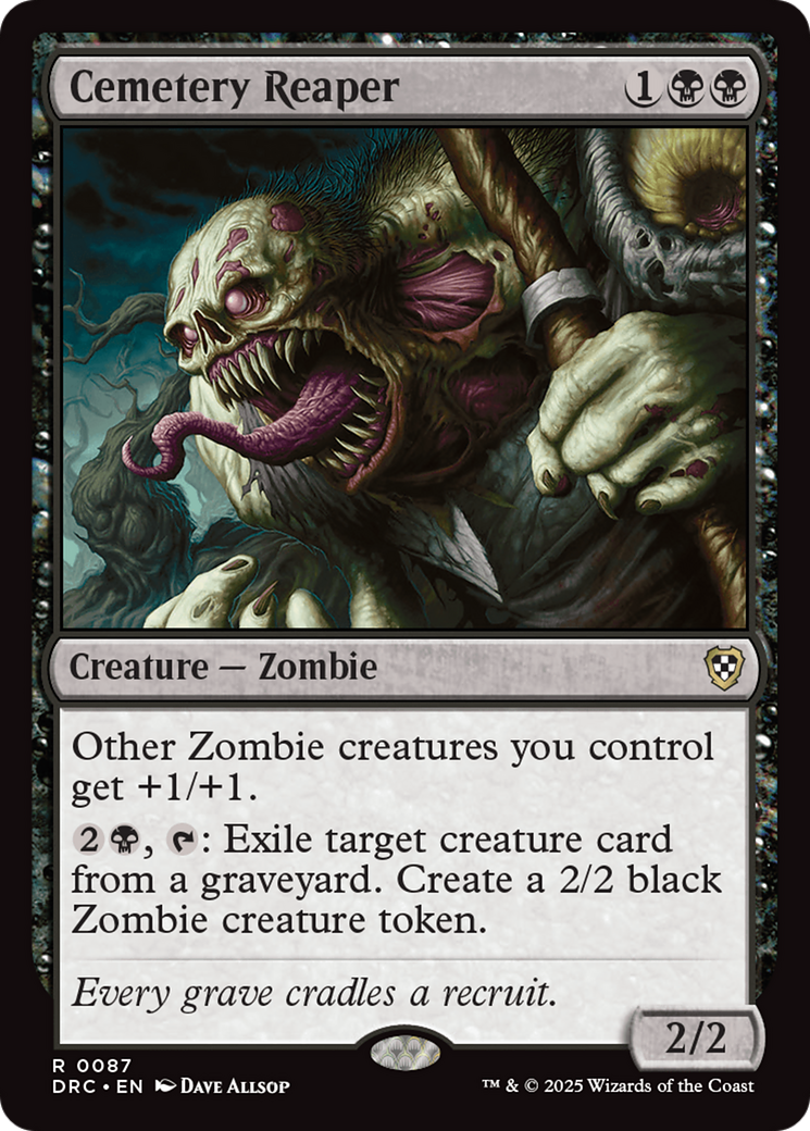 Cemetery Reaper [Aetherdrift Commander] | Impulse Games and Hobbies