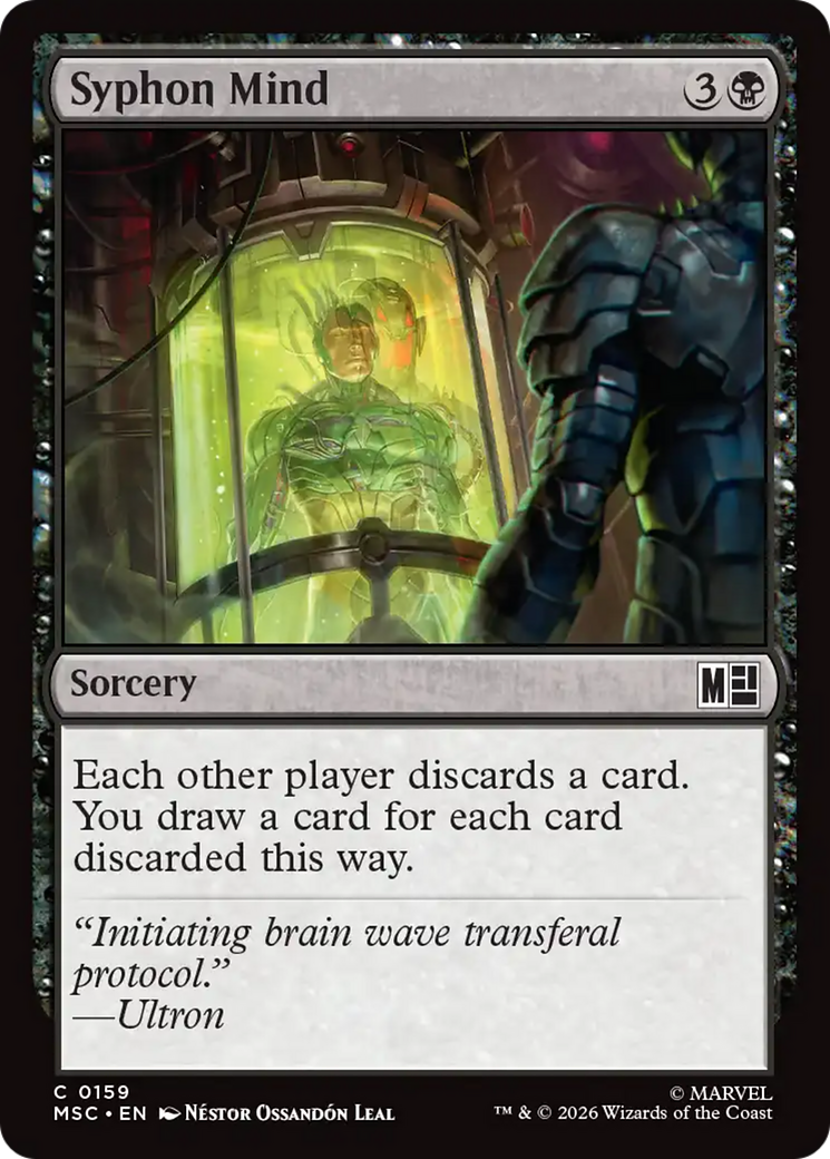 Syphon Mind (Surge Foil) [Marvel Super Heroes Commander] | Impulse Games and Hobbies