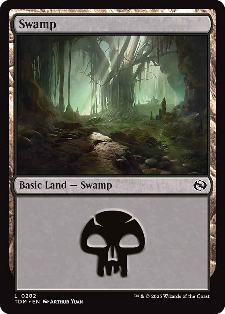 Swamp (0282) [Tarkir: Dragonstorm] | Impulse Games and Hobbies
