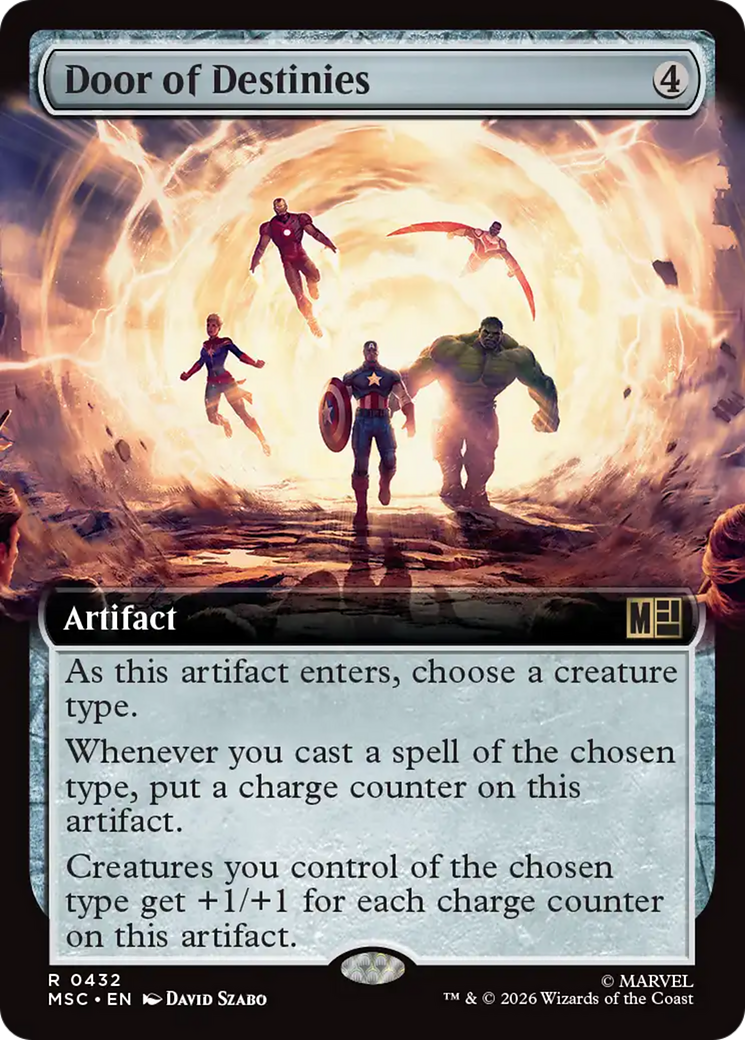 Door of Destinies (Extended Art) [Marvel Super Heroes Commander] | Impulse Games and Hobbies