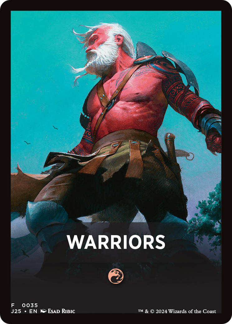 Warriors Theme Card [Foundations Jumpstart Front Cards] | Impulse Games and Hobbies