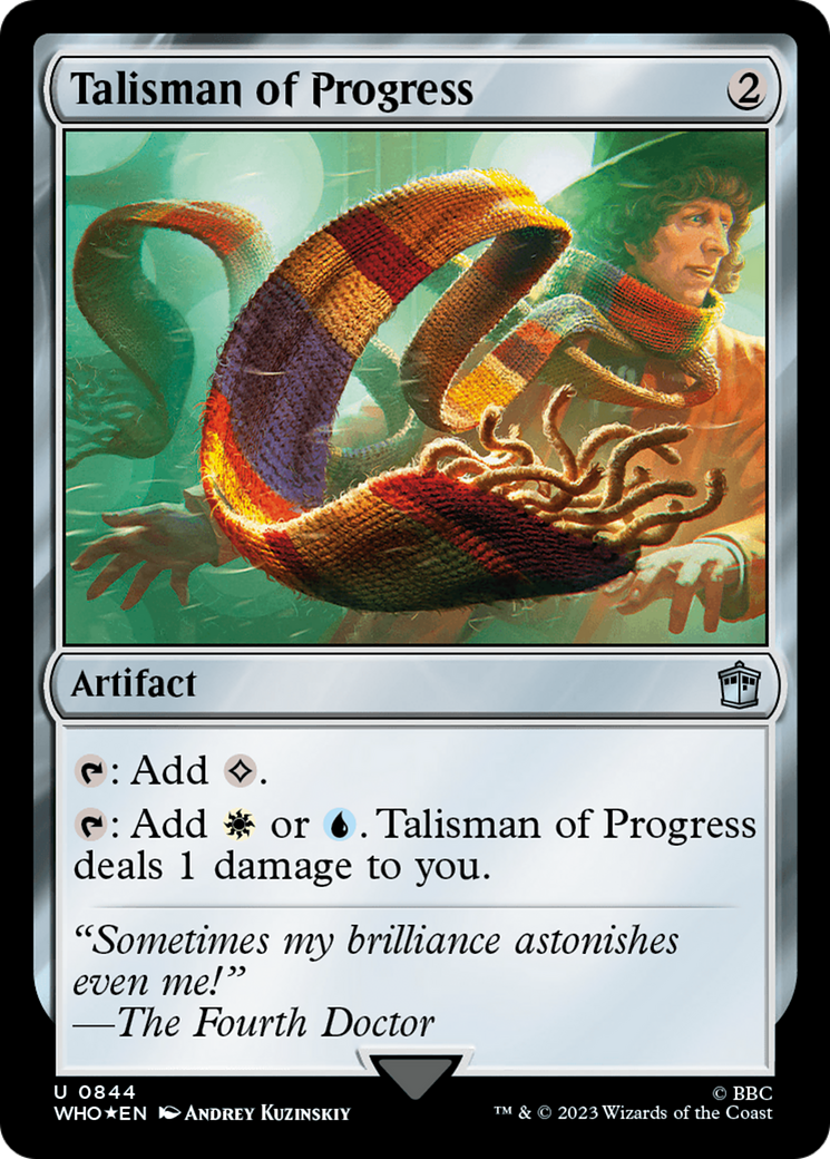 Talisman of Progress (Surge Foil) [Doctor Who] | Impulse Games and Hobbies