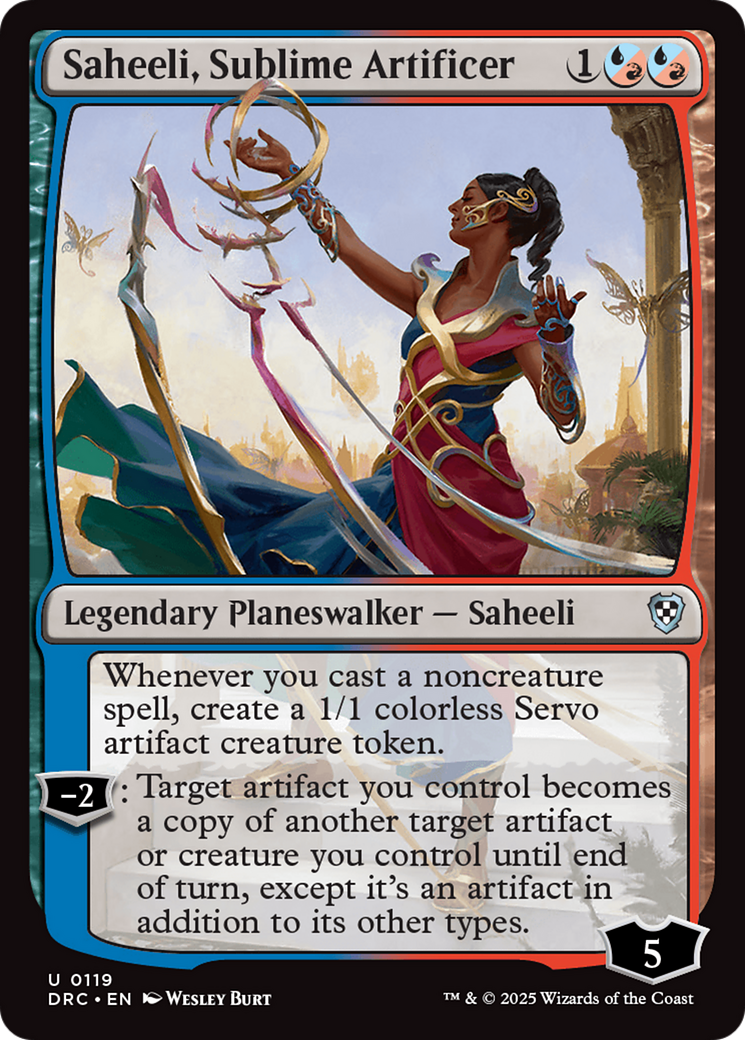 Saheeli, Sublime Artificer [Aetherdrift Commander] | Impulse Games and Hobbies