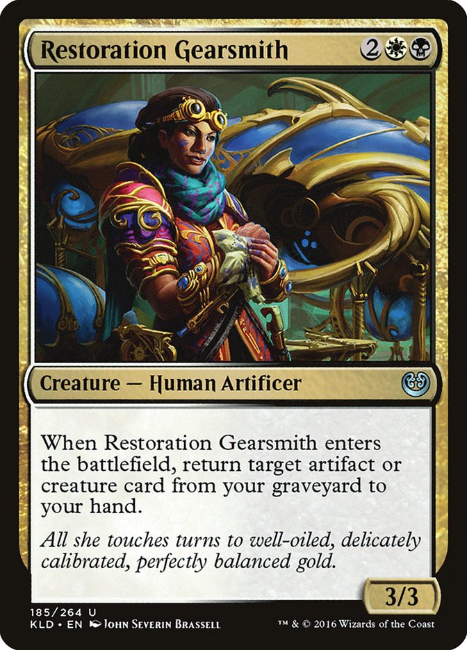 Restoration Gearsmith [Kaladesh] | Impulse Games and Hobbies