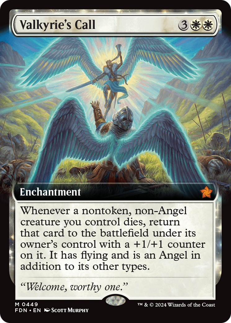 Valkyrie's Call (Extended Art) [Foundations] | Impulse Games and Hobbies