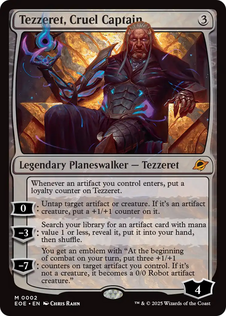 Tezzeret, Cruel Captain [Edge of Eternities] | Impulse Games and Hobbies