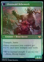 Ulvenwald Oddity // Ulvenwald Behemoth [Innistrad: Crimson Vow Prerelease Promos] | Impulse Games and Hobbies