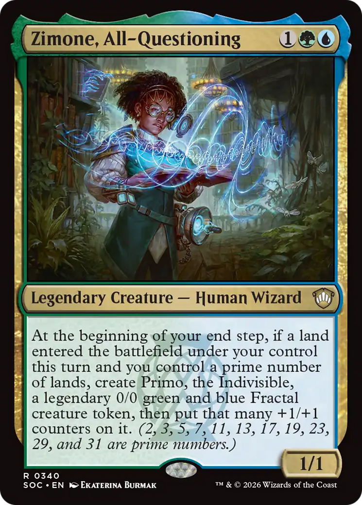 Zimone, All-Questioning [Secrets of Strixhaven Commander] | Impulse Games and Hobbies