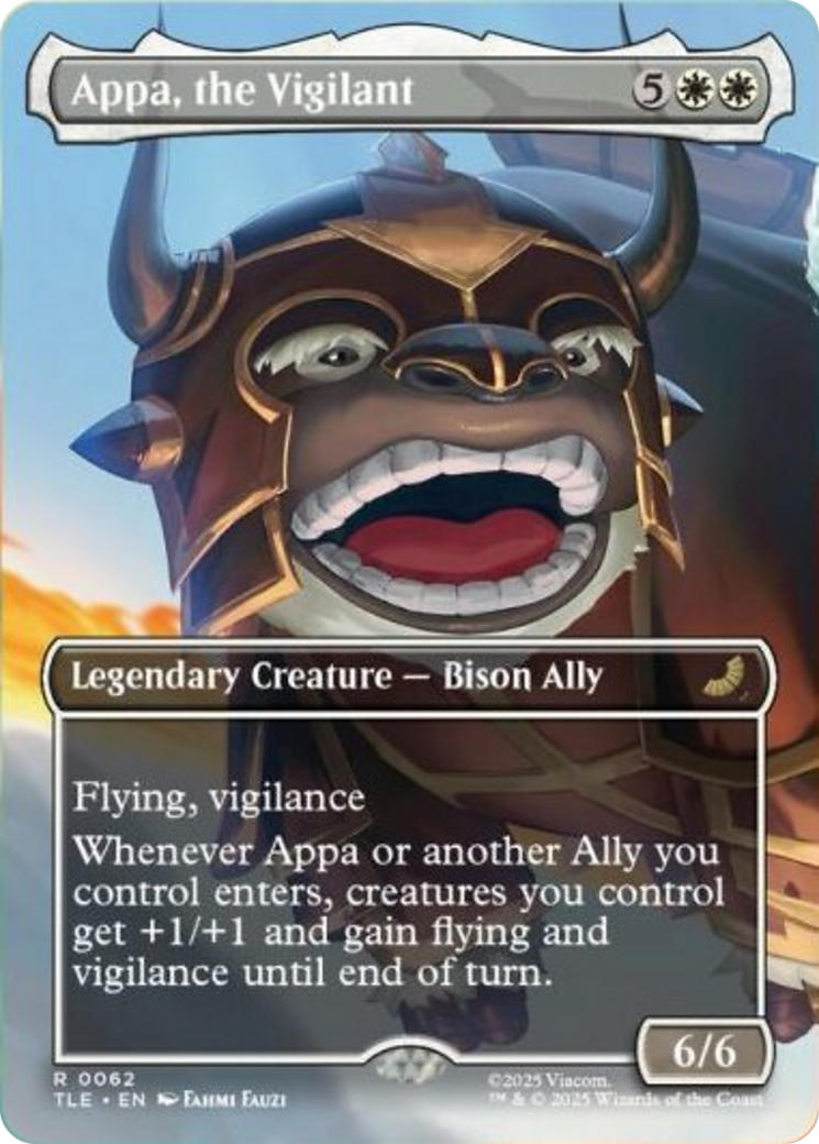 Appa, the Vigilant (Borderless) [Avatar: The Last Airbender: Eternal-Legal] | Impulse Games and Hobbies