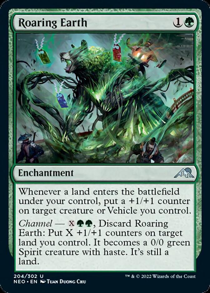 Roaring Earth [Kamigawa: Neon Dynasty] | Impulse Games and Hobbies