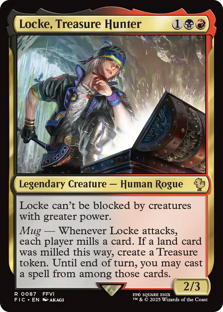 Locke, Treasure Hunter [FINAL FANTASY Commander] | Impulse Games and Hobbies