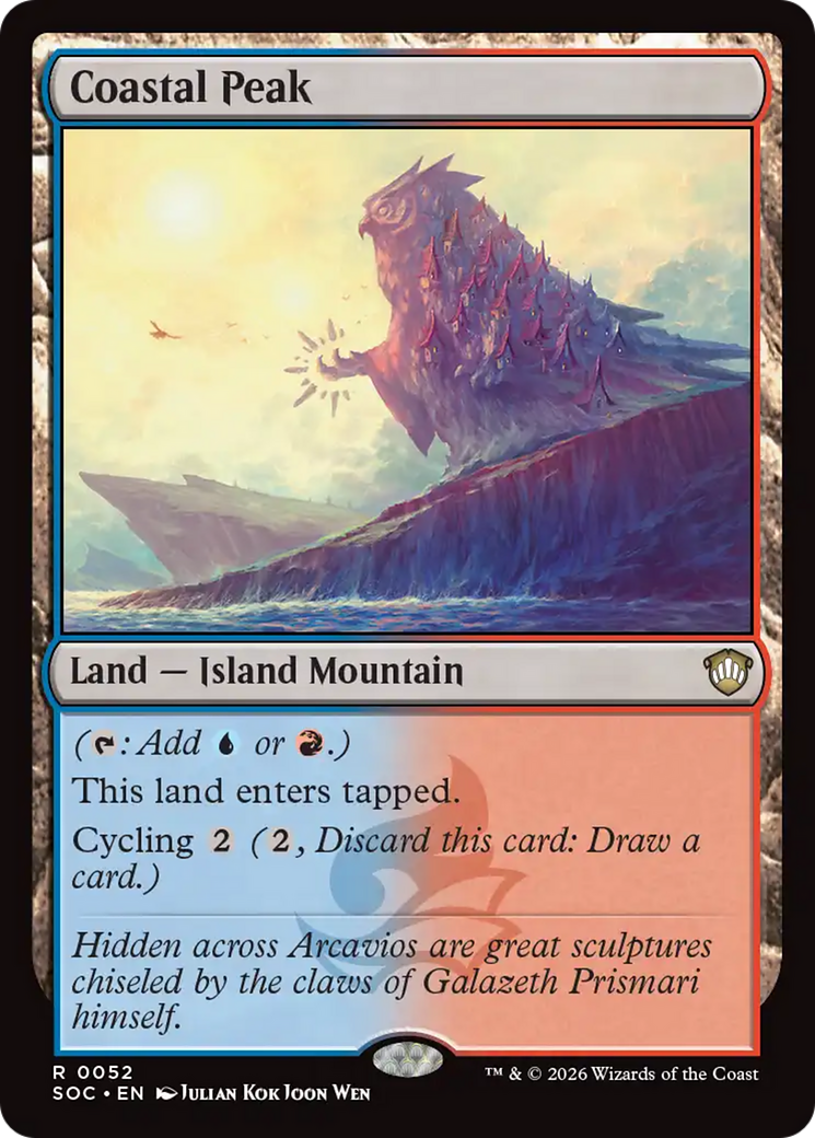 Coastal Peak [Secrets of Strixhaven Commander] | Impulse Games and Hobbies