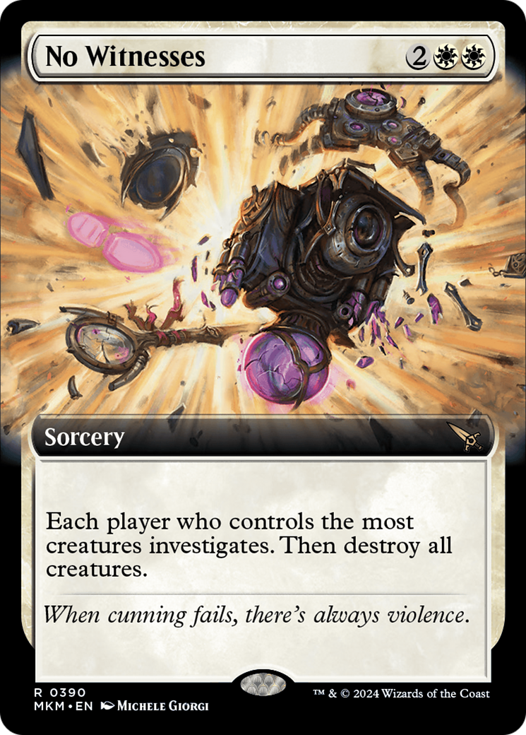 No Witnesses (Extended Art) [Murders at Karlov Manor] | Impulse Games and Hobbies