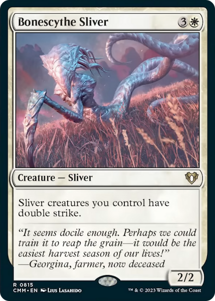 Bonescythe Sliver [Commander Masters] | Impulse Games and Hobbies