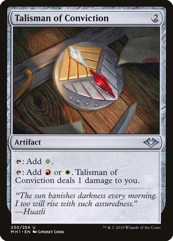 Talisman of Conviction [Modern Horizons] | Impulse Games and Hobbies