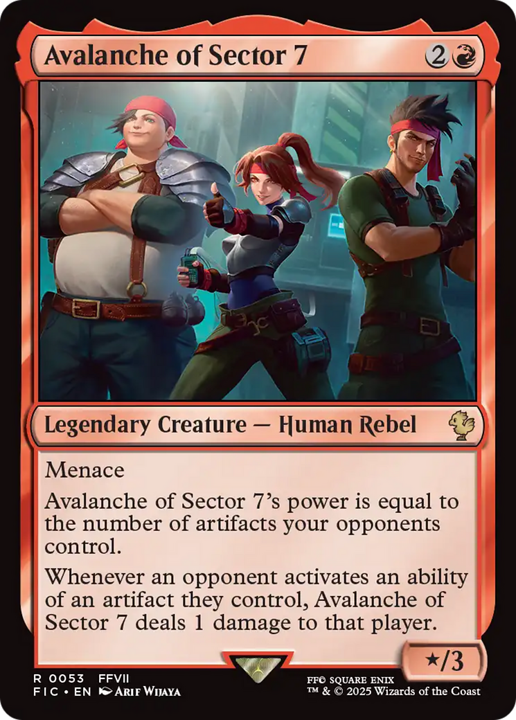 Avalanche of Sector 7 [FINAL FANTASY Commander] | Impulse Games and Hobbies