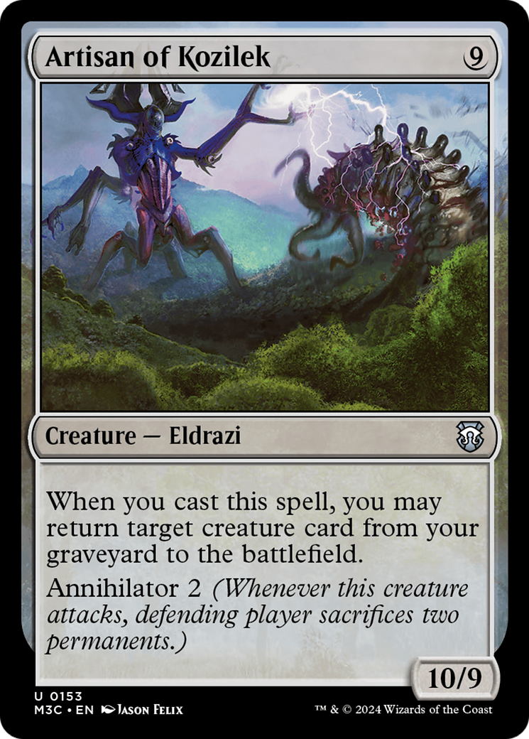Artisan of Kozilek (Ripple Foil) [Modern Horizons 3 Commander] | Impulse Games and Hobbies