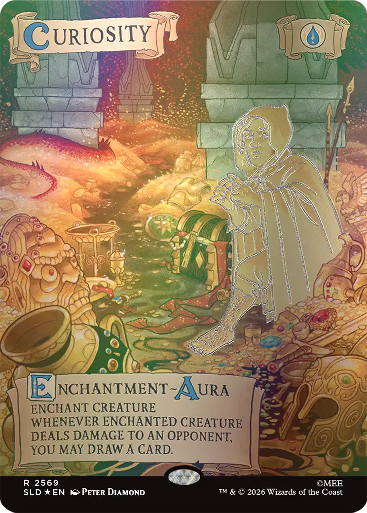 Curiosity (2569) (Out Of Sight Foil) [Secret Lair Drop Series] | Impulse Games and Hobbies
