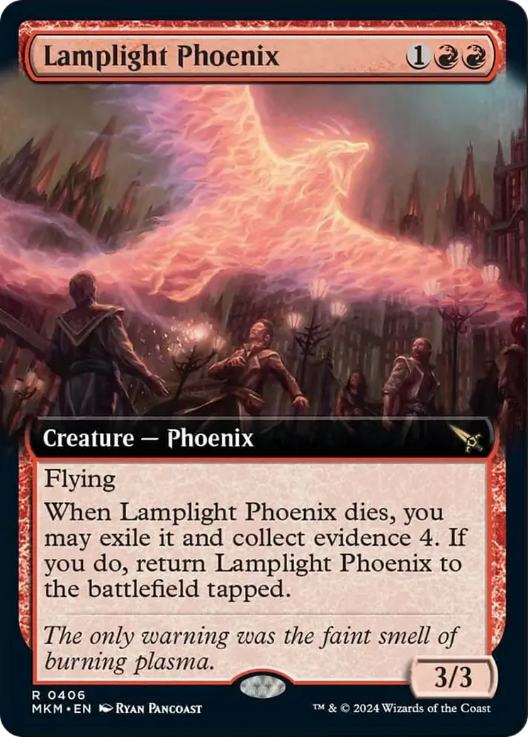 Lamplight Phoenix (Extended Art) [Murders at Karlov Manor] | Impulse Games and Hobbies