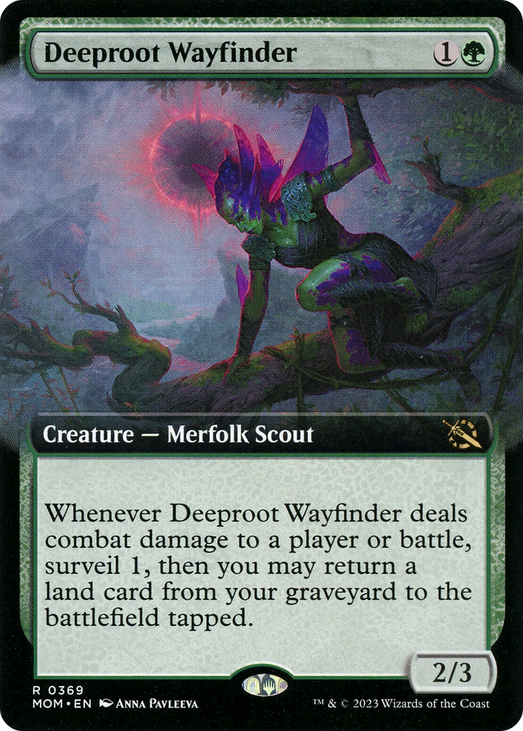 Deeproot Wayfinder (Extended Art) [March of the Machine] | Impulse Games and Hobbies