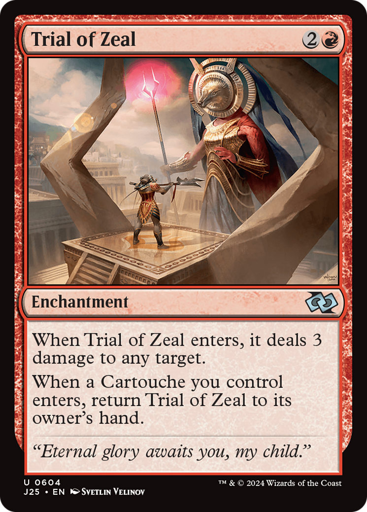 Trial of Zeal [Foundations Jumpstart] | Impulse Games and Hobbies