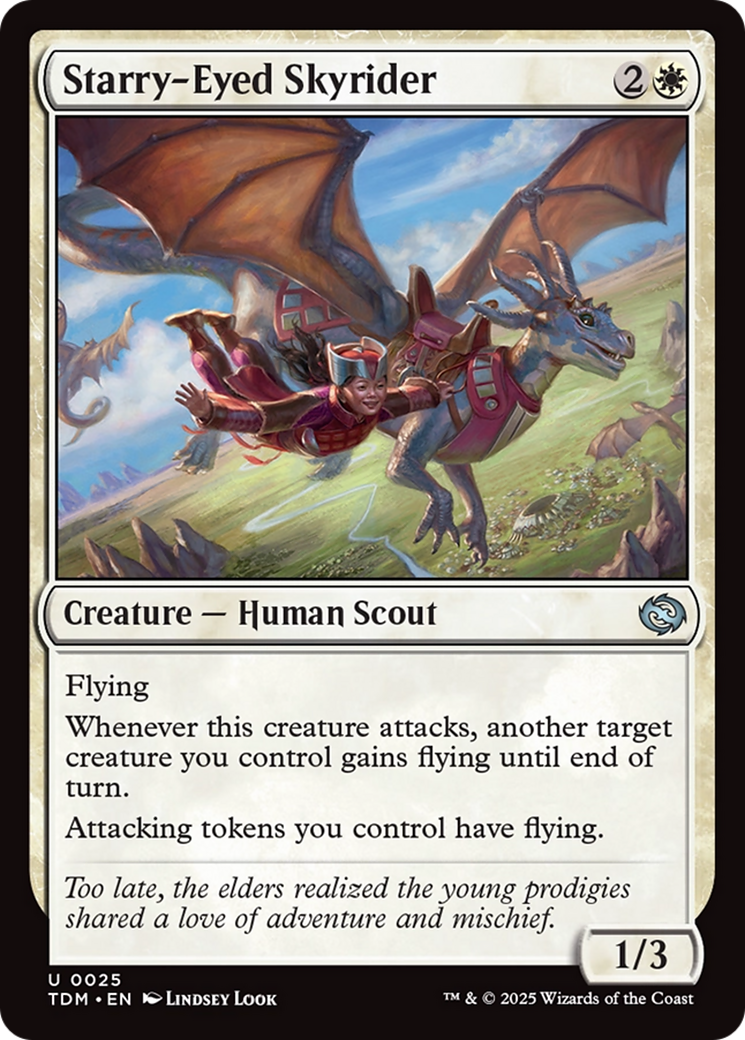Starry-Eyed Skyrider [Tarkir: Dragonstorm] | Impulse Games and Hobbies