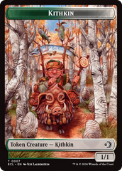 Elf // Kithkin (0007) Double-Sided Token [Lorwyn Eclipsed Tokens] | Impulse Games and Hobbies