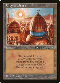 City of Brass (4th Place) (Oversized) [Oversize Cards] | Impulse Games and Hobbies