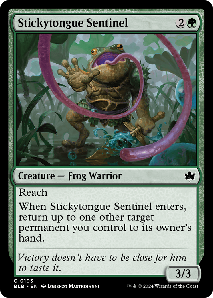 Stickytongue Sentinel [Bloomburrow] | Impulse Games and Hobbies