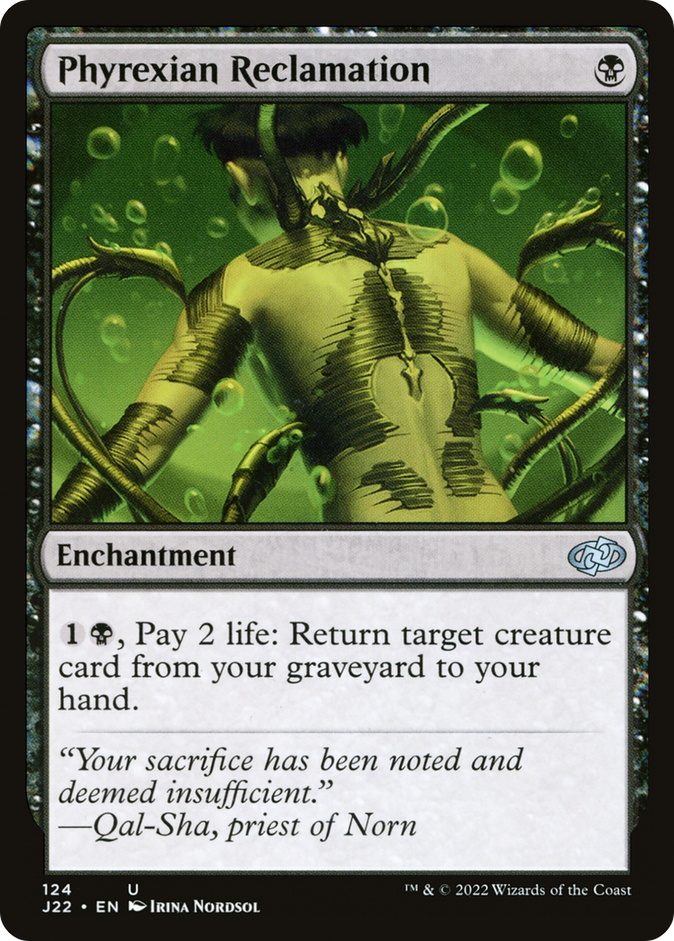 Phyrexian Reclamation [Jumpstart 2022] | Impulse Games and Hobbies