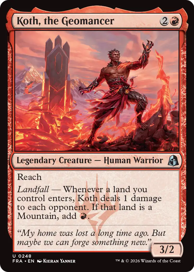 Koth, the Geomancer [Reality Fracture] | Impulse Games and Hobbies