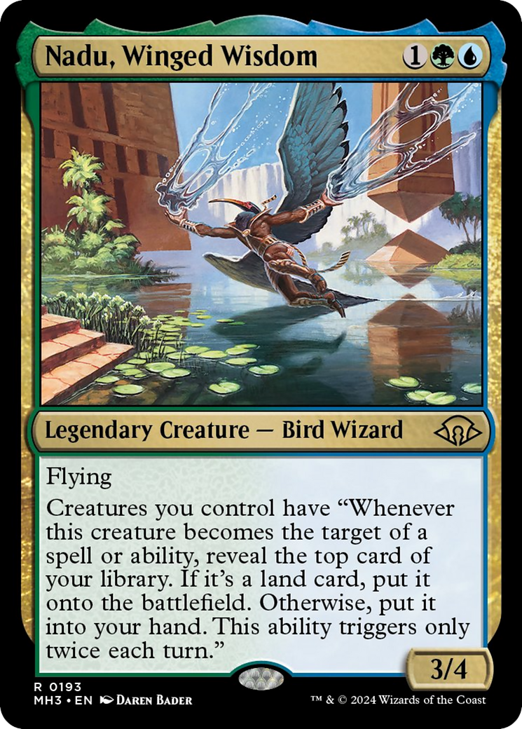 Nadu, Winged Wisdom [Modern Horizons 3] | Impulse Games and Hobbies