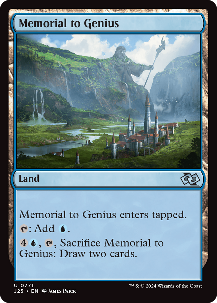 Memorial to Genius [Foundations Jumpstart] | Impulse Games and Hobbies