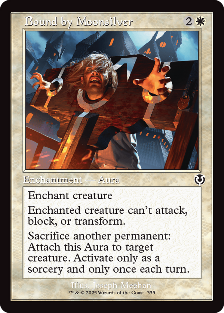 Bound by Moonsilver (Retro Frame) [Innistrad Remastered] | Impulse Games and Hobbies