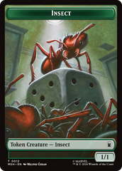Insect // Clue Double-Sided Token [Marvel Super Heroes Tokens] | Impulse Games and Hobbies