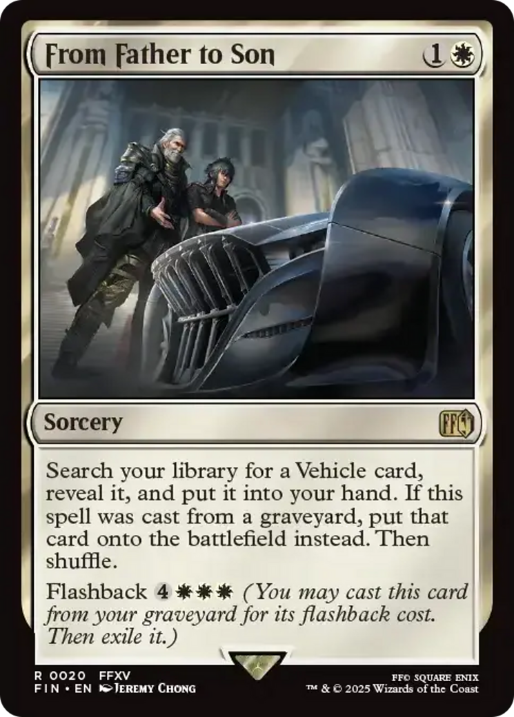 From Father to Son [FINAL FANTASY] | Impulse Games and Hobbies