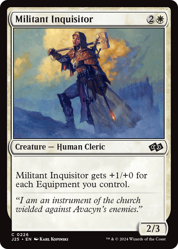 Militant Inquisitor [Foundations Jumpstart] | Impulse Games and Hobbies